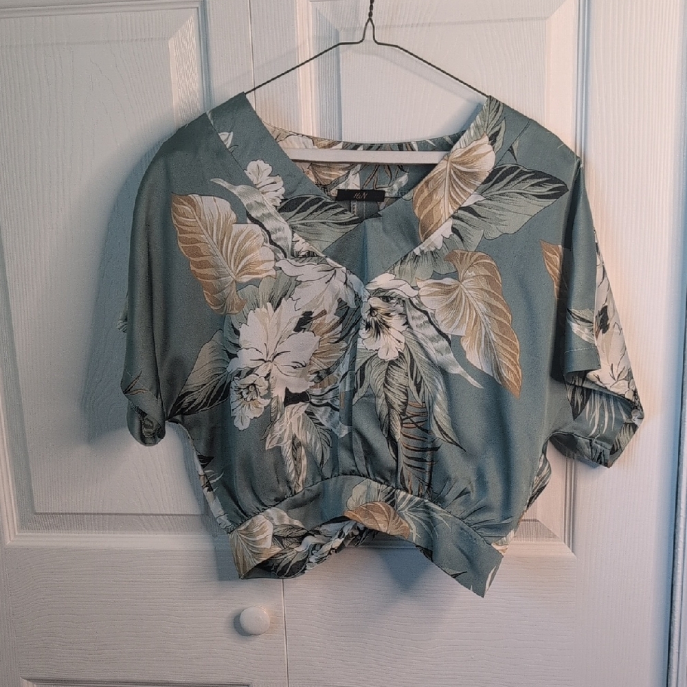 Floral Print Women's Top